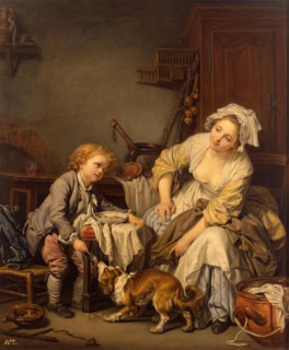 Spoiled Child, 1760. Creator: Jean-Baptiste Greuze.