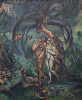 Temptation (Adam and Eve), 1910. Creator: Othon Friesz.