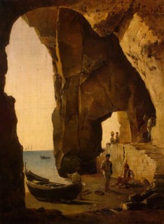 View of the Grotto at Sorrento, 1826. Creator: Sil'vestr Shchedrin.