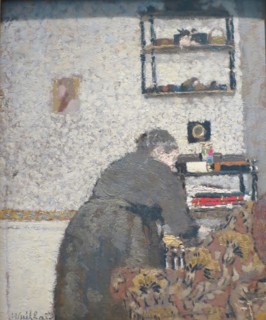 Madame Vuillard in a Drawing Room, 1893. Creator: Edouard Vuillard.