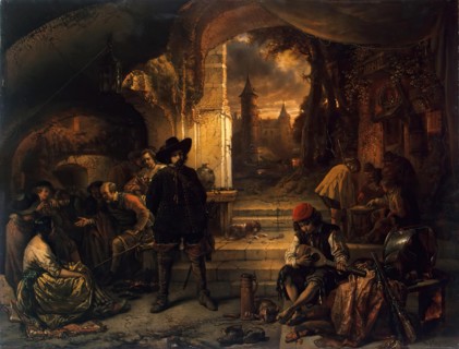 Guardroom, 1850. Creator: Jan August Hendrik Leys.