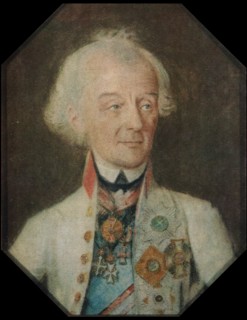 The Portrait of the Russian Military Commander Alexander Suvorov (1730-1800)., 1800. Creator: Johann Heinrich Schmidt.