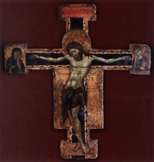 Cross with the Crucified Christ, 1270. Creator: Ugolino di Tedice.
