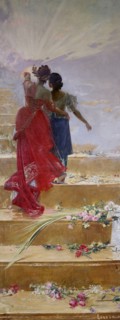 Spain leading the Philippines to glory, 1888. Creator: Juan Luna Novicio.