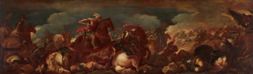 The Battle of Saint-Quentin (copy), after 1720. Creator: Unknown.