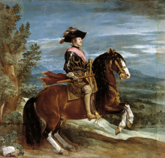 Equestrian Portrait of Philip IV, between c1634 and c1635. Creator: Diego Velasquez.