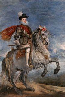 Equestrian Portrait of Philip III, c1635. Creator: Diego Velasquez.