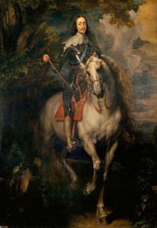 Equestrian portrait of Charles I of England, between c1635 and c1640. Creator: Anthony van Dyck.