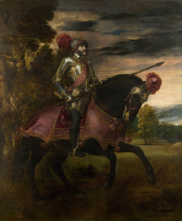 Equestrian Portrait of Charles V, 1548. Creator: Titian.