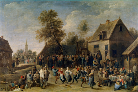 Country Feast, 1647. Creator: David Teniers II.