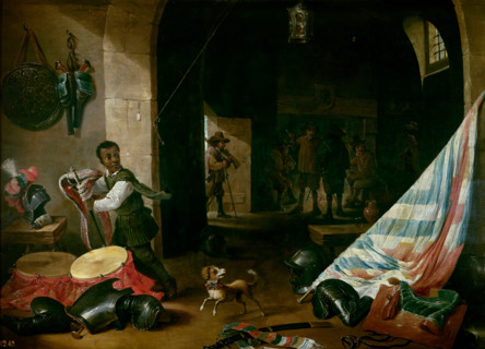 Le Corps de Garde, 1640. Creator: Abraham Teniers.