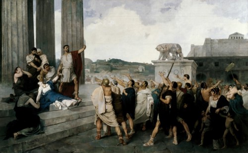 Origin of the Roman Republic (598 BCE), 1877. Creator: Casto Plasencia Maestre.