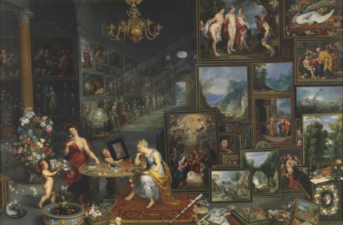 Allegory of Sight and Smell, 2nd half of 16th century. Creators: Jan Brueghel the Elder, Jan Brueghel the Younger.