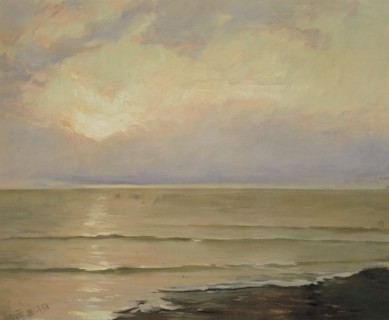 Sunset, c1900. Creator: Antonio Muñoz Degrain.