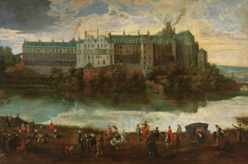 The Royal Palace of Brussels, 1627. Creator: Jan Brueghel the Elder.