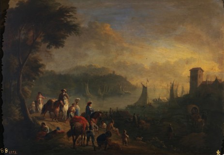 A Port, 1651. Creator: Adriaen Frans Boudewyns.