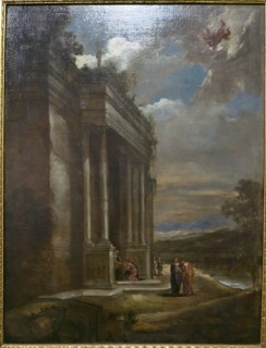 Landscape with Mercury and Herse, 1660. Creator: Juan Bautista Martínez del Mazo.