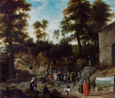 The Spa Waters, c1600-1650. Creator: Jan Wildens.