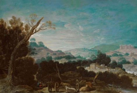 Landscape with Shepherds, 1st half of the 17th century. Creator: Francisco Collantes.