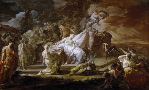The Sacrifice of Iphigenia, between 1759 and 1760. Creator: Corrado Giaquinto.