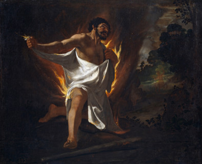 The Death of Hercules, 1634. Creator: Francisco de Zurbaran.