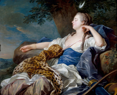 Diana in a Landscape, 1739. Creator: Louis Michel Vanloo.