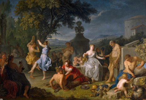 Bacchanal, 1719. Creator: Michel-Ange Houasse.