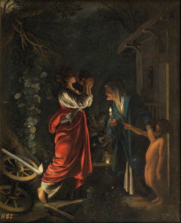 Ceres in the House of Hecuba, c1605. Creators: Adam Elsheimer, Follower of Adam Elsheimer.