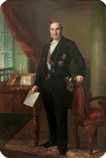 Alejandro Mon y Menéndez, 1850. Creators: Bernardo López y Piquer, Vicente Lopez y Portana.