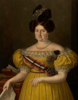 Maria Christina of the Two Sicilies, 1834.  Creator: Carlos Blanco.
