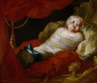 Infanta Isabella of Bourbon-Saxony, Princess of Naples, 1741. Creator: Clemente Ruta.