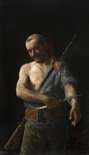 The Guerrilla Fighter, 1886. Creator: Cesar Alvarez Dumont.
