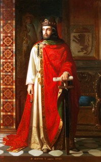 Alfonso V of León, 1853. Creator: Dionisio Fierros Álvarez.