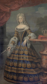 Mariana of Neuburg, Queen Consort of Spain, 1700. Creator: Jacques Courtilleau.
