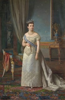 Maria de las Mercedes of Orléans, 1878. Creator: Manuel Ojeda y Siles.