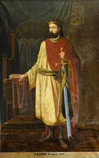 Ramiro II of León, 1852. Creator: Rufino Casado.