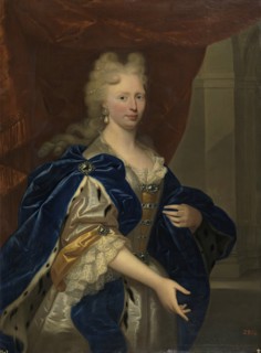 Dorothea Sophie of Neuburg, Duchess of Parma, 18th century. Creator: Giovanni Maria delle Piane.