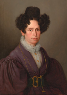 Fernanda Pascual de Miranda, 1832. Creator: Antonio María Esquivel.