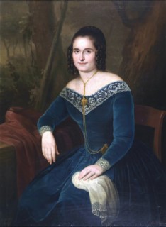 Amparo Romero, 1843. Creator: Antonio María Esquivel.