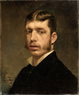 Portrait of Hipólito Rossy y Paul, 1869. Creator: Casto Plasencia Maestre.