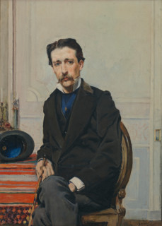 Portrait of a gentleman, 19th century. Creator: Emilio Sala.