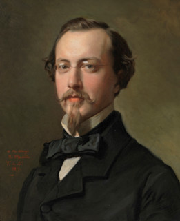 The Painter Benito Soriano Murillo, 1855. Creator: Federico de Madrazo y Kuntz.