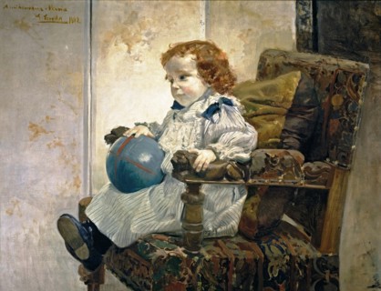 The Child Jaime García Banús, 1892. Creator: Joaquin Sorolla y Bastida.