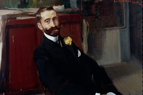 Portrait of Jacinto Felipe Picón y Pardiñas, 1904. Creator: Joaquin Sorolla y Bastida.