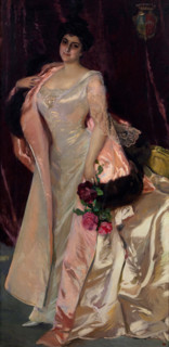 Portrait of Mercedes Mendeville, condesa de San Félix, 1906. Creator: Joaquin Sorolla y Bastida.