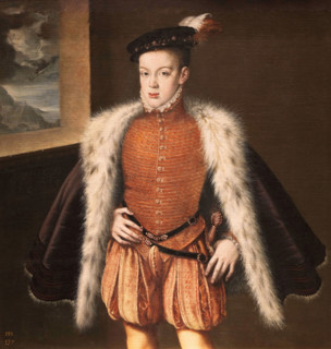 Prince Don Carlos, between c1555 and c1559 Creator: Alonso Sanchez Coello.