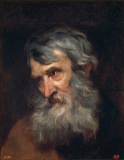 The Head of an Old Man, 1618-1620. Creator: Anthony van Dyck.
