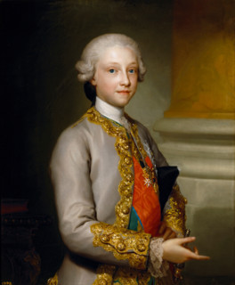 Gabriel de Borbón y Sajonia, Infante of Spain, 1767. Creator: Anton Raphael Mengs.