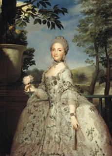 María Luisa of Parma, Princess of Asturias, c1765. Creator: Anton Raphael Mengs.