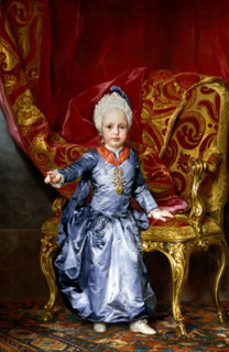 The Archduke Francis of Austria as a child, 1770. Creator: Anton Raphael Mengs.